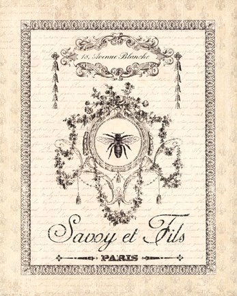 Framed Memories de Paris II Print