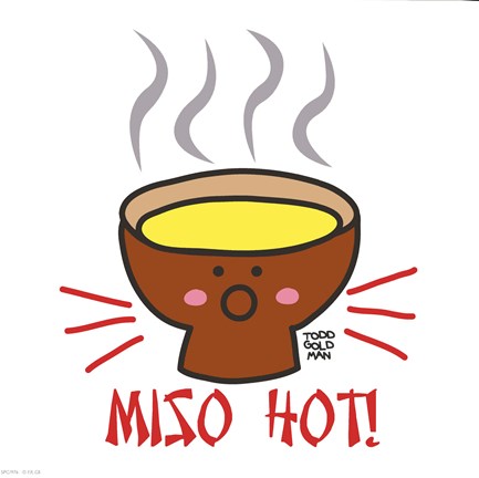 Framed Miso Hot! Print
