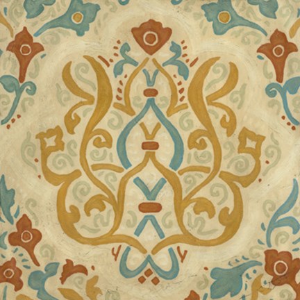 Framed Bombay Design I Print