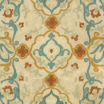 Framed Bombay Design II Print