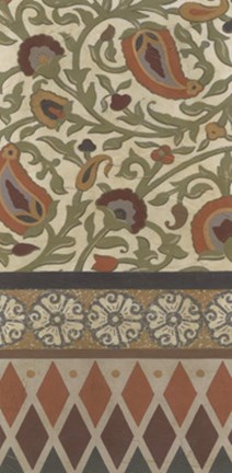 Framed Turkish Garden I Print