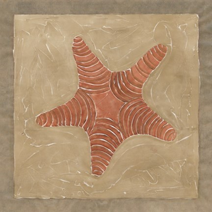 Framed Sandy Shore I Print