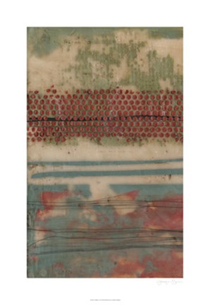 Framed Undulate I Print