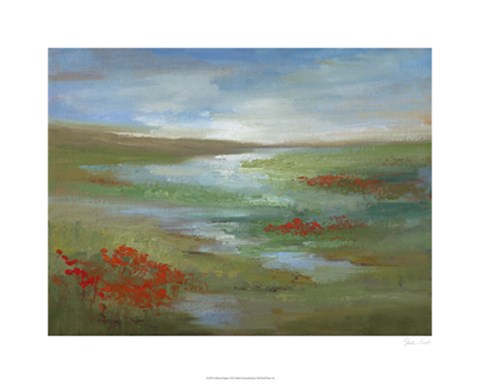 Framed California Poppies Print