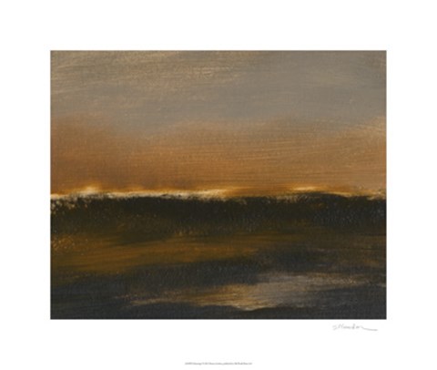 Framed Dawning I Print