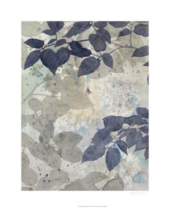 Framed Aquarelle Shadows II Print