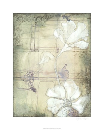 Framed Poppy Whisper I Print