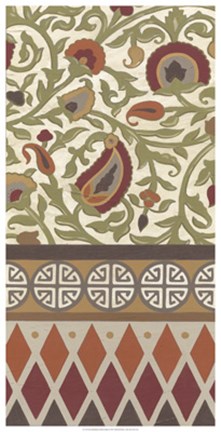 Framed Non-Embellished Turkish Garden II Print