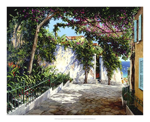 Framed Positano Sunlight Print