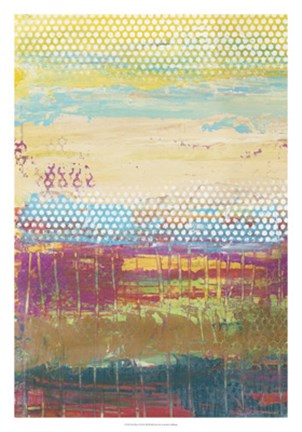 Framed Pixel Plane I Print