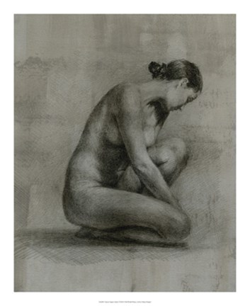 Framed Classic Figure Study I Print