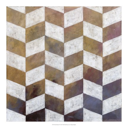 Framed Royal Pattern IV Print