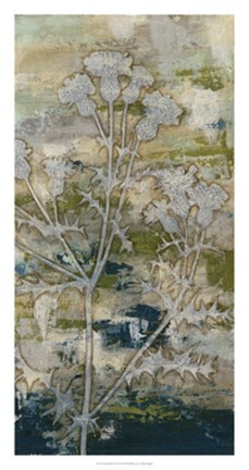 Framed Gossamer Blooms I Print