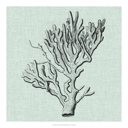 Framed Serene Coral III Print
