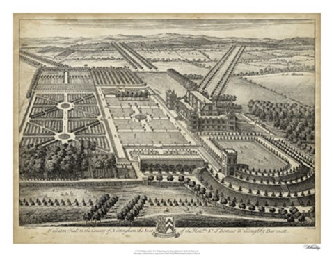 Framed Wollaton Hall Print