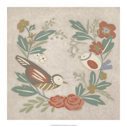 Framed Branch Bough II Print