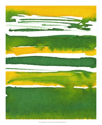 Framed Saturated Spring II Print