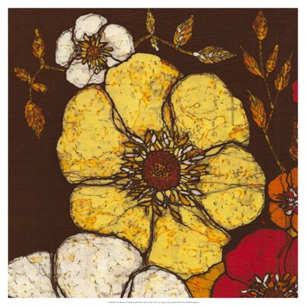 Framed Fire Bloom I Print