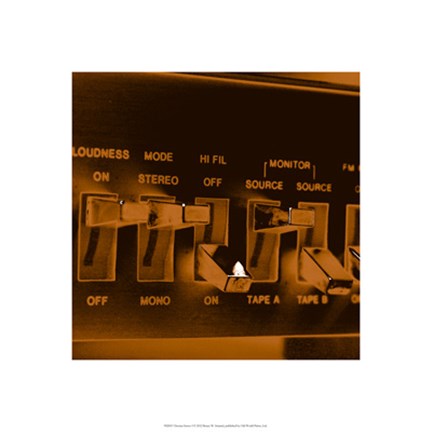 Framed Chroma Stereo I Print