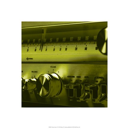 Framed Chroma Stereo VI Print