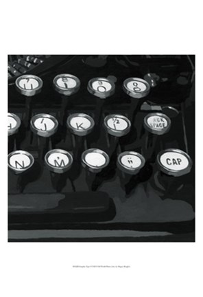 Framed Graphic Type I Print