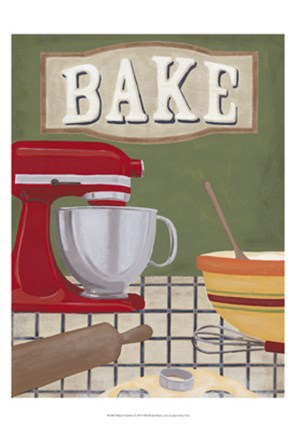 Framed Baker&#39;s Kitchen Print