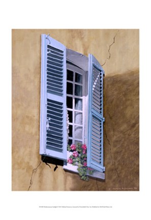 Framed Mediterranean Sunlight Print