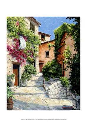 Framed In the Alpes-Maritime, Provence Print
