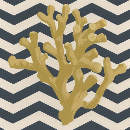 Framed Marine Medley IV Print