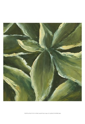 Framed Hosta Detail I Print