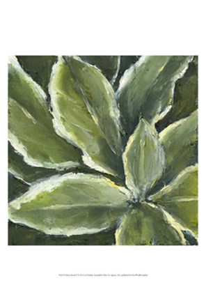 Framed Hosta Detail II Print