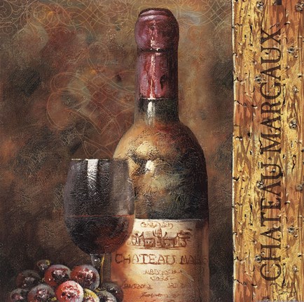 Framed Wine Collection V Print