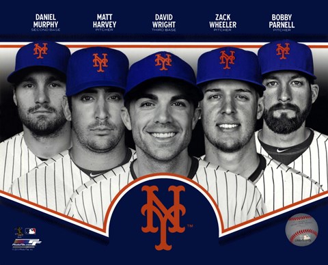 Framed New York Mets 2013 Team Composite Print