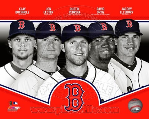 Framed Boston Red Sox 2013 Team Composite Print