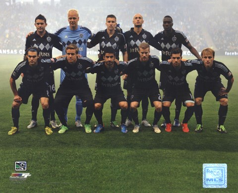 Framed 2013 Sporting Kansas City Team Photo Print