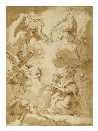 Framed Agony in the Garden Print