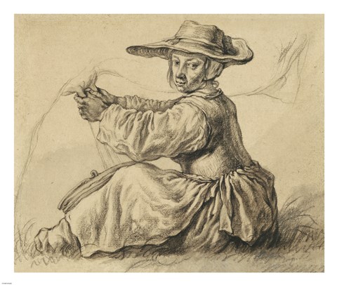 Framed Milkmaid Print