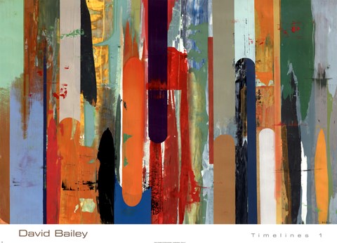 Framed Timelines 1 Print