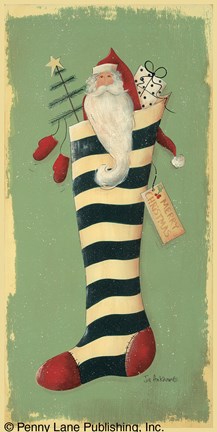 Framed Stocking Surprise Print