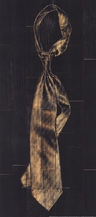 Framed Single Man&#39;s Tie IV Print