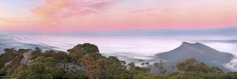 Framed Mt Sturgeon Fog Print