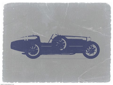 Framed BUGATTI TYPE 35 Print