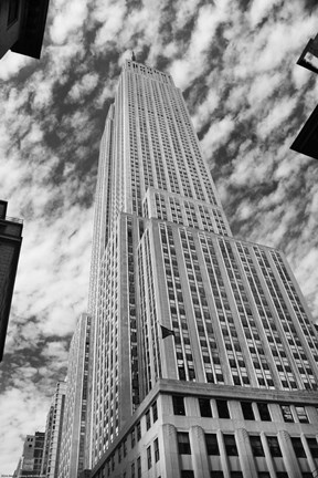 Framed Empire State 3 Print