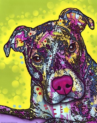 Framed Brindle Print