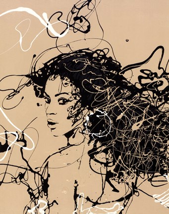 Framed Star IV - Detail Print