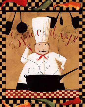 Framed Spice It Up - close up Print