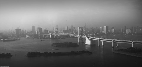 Framed Grand View of Tokyo Print