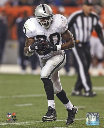 Framed Darren McFadden 2013 Action Print