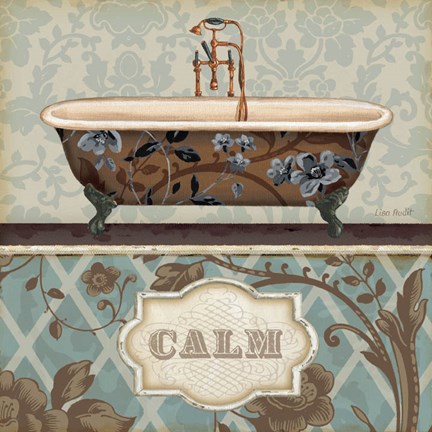 Framed Bathroom Bliss II Print