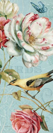 Framed Spring Romance I Print